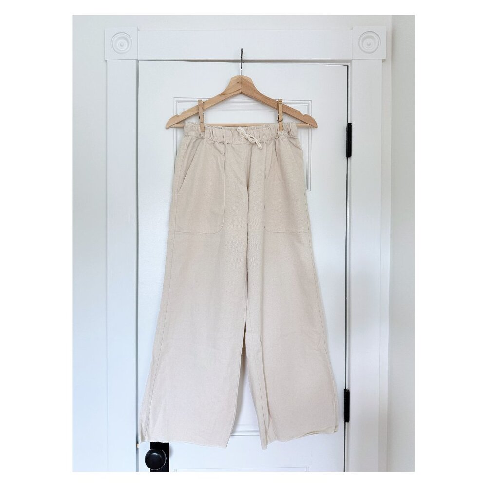 FSOT Utilit Canvas Made in USA Beach Pant in Natural - S